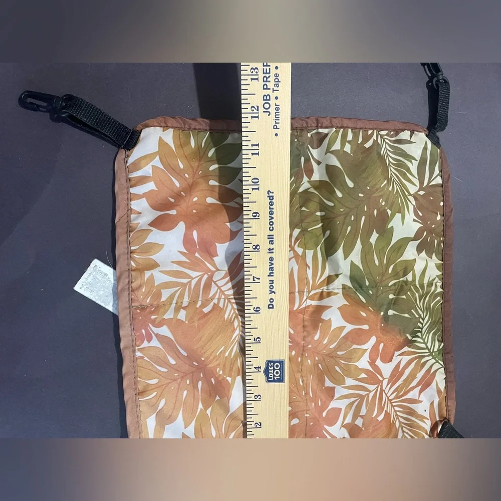 Tropical Leaf Print Cushion Cover pet hammock